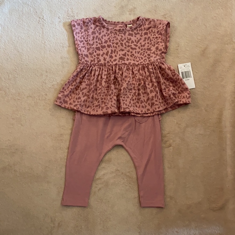 Jessica Simpson Baby Girls Outfit Size 6-9 Months